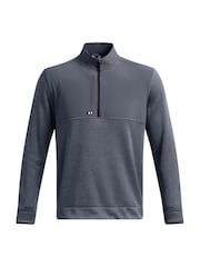 Under Armour Grey Drive Storm Quarter Zip Sweatshirt - Image 4 of 5
