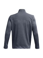 Under Armour Grey Drive Storm Quarter Zip Sweatshirt - Image 5 of 5