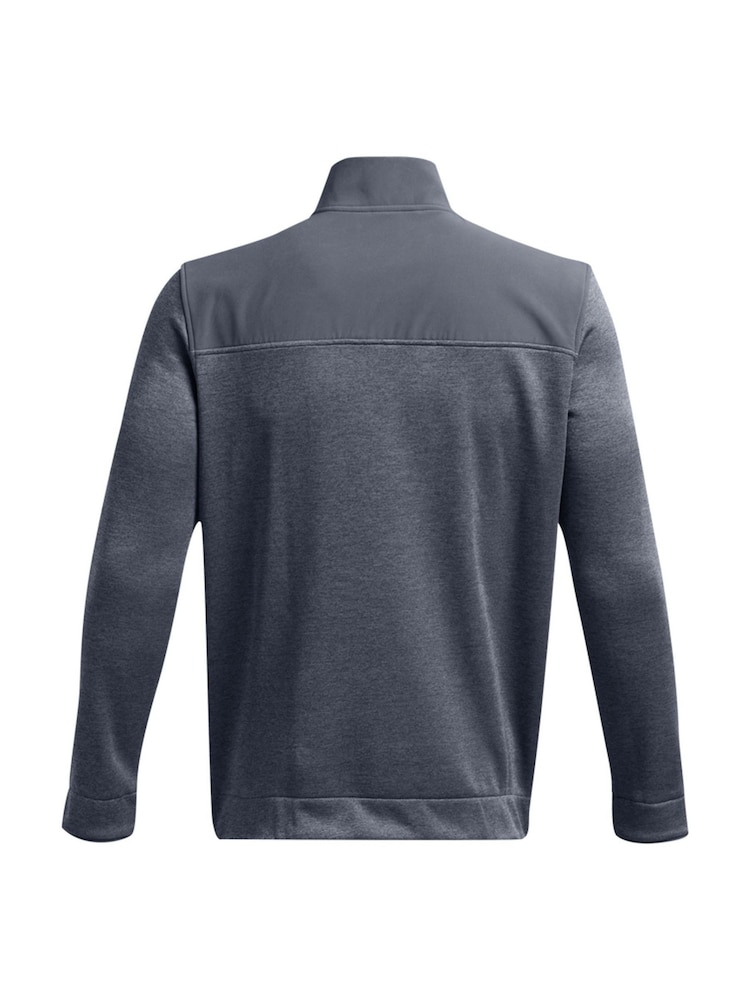 Under Armour Grey Drive Storm Quarter Zip Sweatshirt - Image 5 of 5