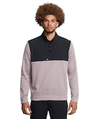 Under Armour Grey/Black Drive Storm Quarter Zip Sweatshirt - Image 1 of 4