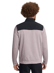 Under Armour Grey/Black Drive Storm Quarter Zip Sweatshirt - Image 2 of 4