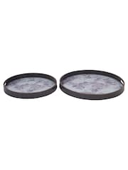 Laura Ashley Set of 2 Purple Linlithgow Trays - Image 4 of 6