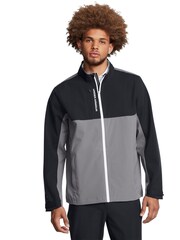 Under Armour Grey/Black Golf Glide Rain Jacket - Image 1 of 3