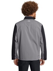 Under Armour Grey/Black Golf Glide Rain Jacket - Image 2 of 3