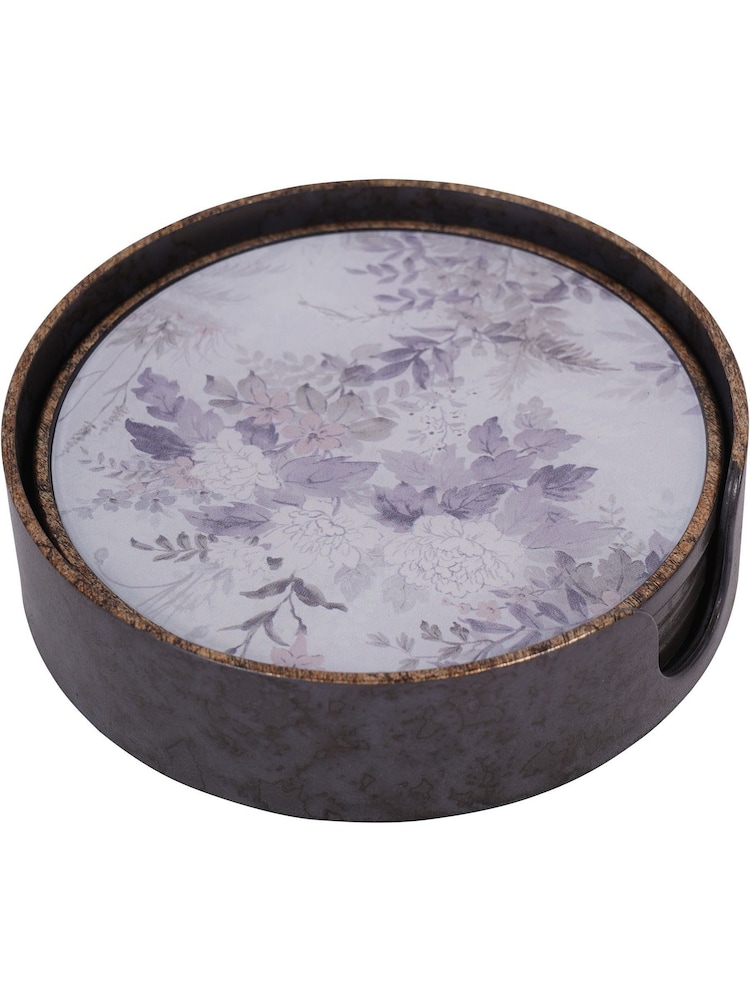 Laura Ashley Purple Linlithgow Coasters - Image 2 of 6 Laura Ashley Purple Linlithgow Coasters - Image 2 of 6