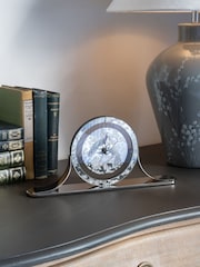 Laura Ashley Grey Belvedere Mantel Clock - Image 1 of 6