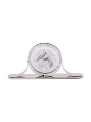 Laura Ashley Grey Belvedere Mantel Clock - Image 2 of 6