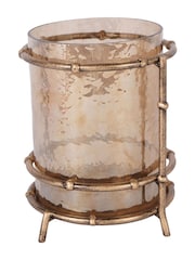 Laura Ashley Bronze Small Astaire Table Tea Light Holder - Image 3 of 6