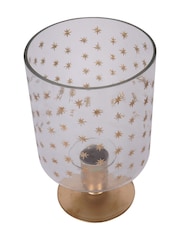 Laura Ashley Stars Glass Hurricanes - Image 3 of 5