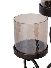 Laura Ashley Antique Gold Esther Hurricane Holder - Image 5 of 5