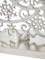 Laura Ashley Silver Festive Cut Xmas Tree Set of 2 - Image 5 of 5