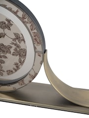Laura Ashley Smoked Pollington Rose Mantel Clock - Image 5 of 5