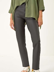 Roman Black Finish Mom Style Jeans - Image 5 of 6