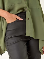 Roman Black Finish Mom Style Jeans - Image 6 of 6