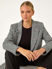 Roman Black Tailored Single Breasted Coat - Image 1 of 7