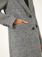 Roman Black Tailored Single Breasted Coat - Image 7 of 7