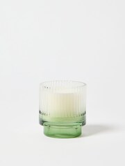 Oliver Bonas Green Nora Relax Jasmine & Cedarwood Scented Candle - Image 2 of 3