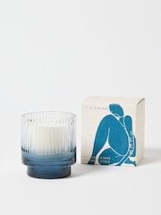 Oliver Bonas Blue Nora Sleep Lavender & Sage Scented Candle - Image 1 of 3