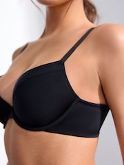 Black/Nude Push Up Pad Plunge A-E Smoothing Ultimate Comfort T-Shirts Bras 2 Pack - Image 6 of 6