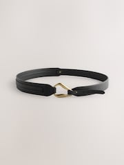 Black Abstract Buckle Belt - Image 3 of 5