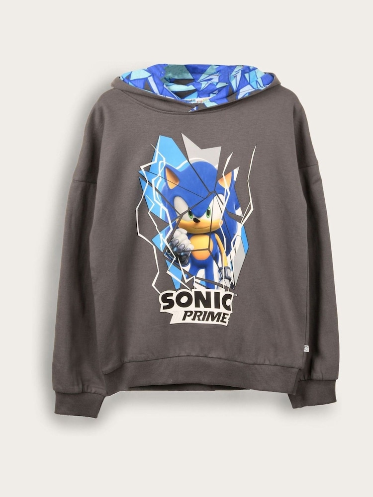 Brand Threads Sonic Prime dečki kapucar; jopa/pulover s kapuco - Slika 1 iz 3 Brand Threads Sonic Prime dečki kapucar; jopa/pulover s kapuco - Slika 1 iz 3