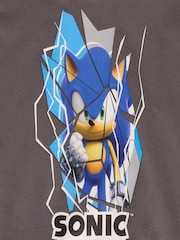 Brand Threads Grey Sonic Prime Boys Hoodie - Image 3 of 3