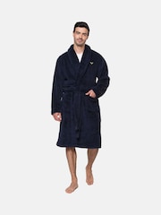 أزرق داكن - روب فليس Teddy من Threadbare - صورة 1 من 4