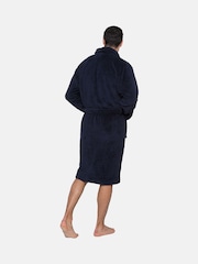 أزرق داكن - روب فليس Teddy من Threadbare - صورة 2 من 4