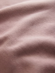 Berry Pink Jersey Cotton Rich Quarter Zip Sweatshirt - Image 7 of 7