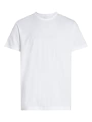 Calvin Klein White 100% Cotton Lounge T-Shirt - Image 1 of 2