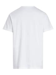 Calvin Klein White 100% Cotton Lounge T-Shirt - Image 2 of 2