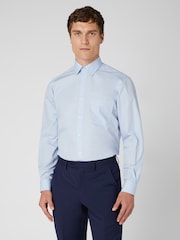 Remus Uomo Relaxed Fit Cotton Blend Shirt - Bild 1 von 5