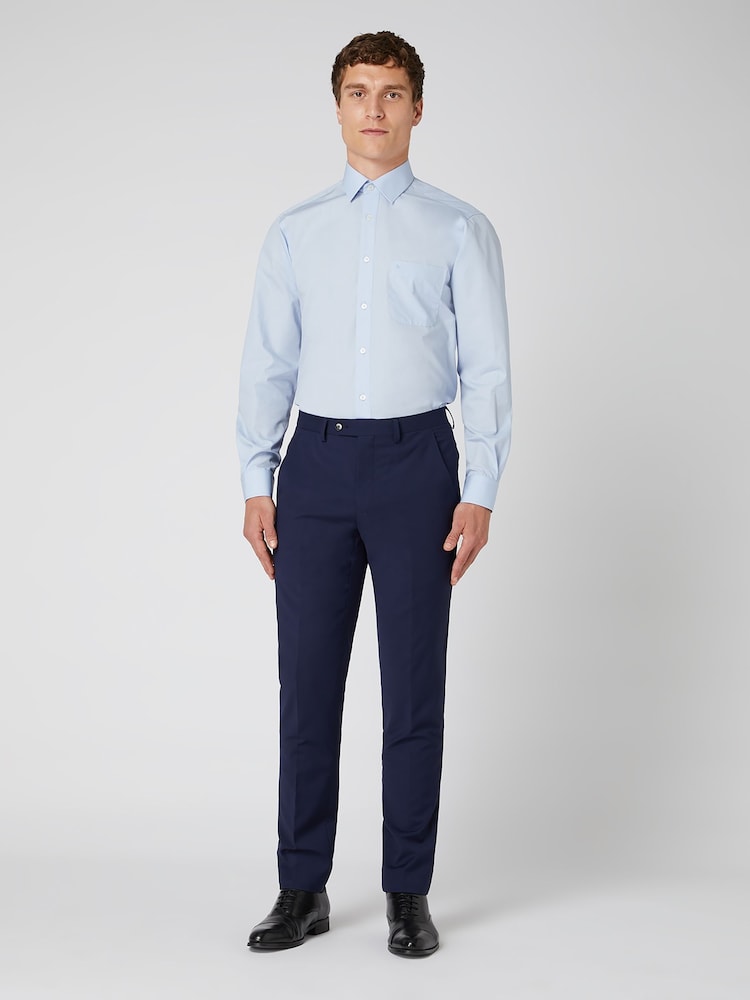 Remus Uomo Relaxed Fit Cotton Blend Shirt - Bild 2 von 5