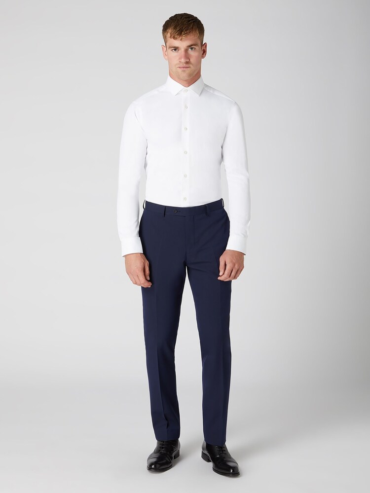 Remus Uomo Slim Fit Cotton Stretch Shirt - صورة 2 من 5