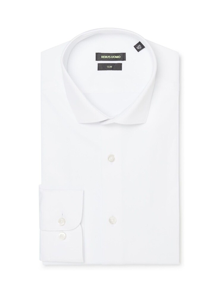 Remus Uomo Slim Fit Cotton Stretch Shirt - صورة 5 من 5