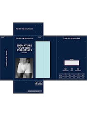 Tommy Hilfiger Black Essential Logo Waistband Trunks 3 Pack - Image 7 of 7