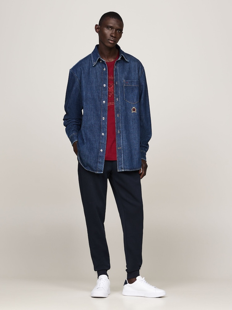 Tommy Hilfiger Blue Essential Chino Trousers - Image 2 of 6