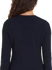 Tommy Hilfiger Blue Pure Wool Mini Jumper Dress - Image 5 of 11