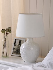 Laura Ashley White Redhall Table Lamp - Image 1 of 6