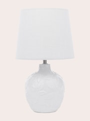 Laura Ashley White Redhall Table Lamp - Image 4 of 6