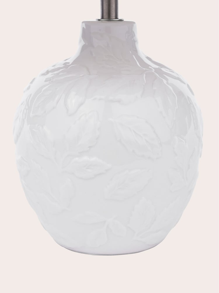 Laura Ashley White Redhall Table Lamp - Image 6 of 6 Laura Ashley White Redhall Table Lamp - Image 6 of 6