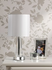 Laura Ashley Clear Blake Rechargeable Wireless Table Lamp - Image 1 of 6