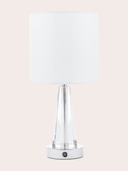 Laura Ashley Clear Blake Rechargeable Wireless Table Lamp - Image 4 of 6