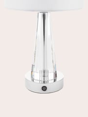 Laura Ashley Clear Blake Rechargeable Wireless Table Lamp - Image 6 of 6