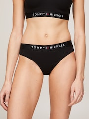 Tommy Hilfiger Black Original Logo Waistband Knickers - Image 4 of 7