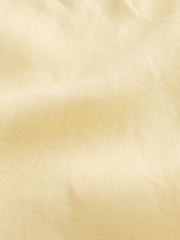 Yellow 100% Linen Shift Dress - Image 8 of 8