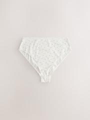 Berry Pink High Rise High Leg Rich Knickers 5 Pack - Image 5 of 8