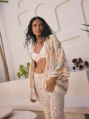 Pastel Short Kimono Cover-Up - Image 1 of 7