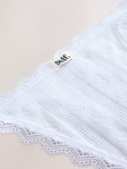 Blanco - Pointelle Knickers - Imagen 6 de 7