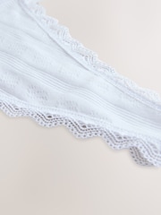 Blanco - Pointelle Knickers - Imagen 7 de 7